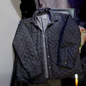 Dickies Quilted Gray Jacket Womens 2XL